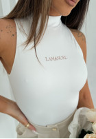 Body z haftem La Manuel Focus białe