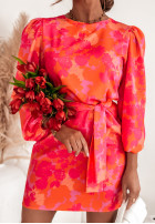 Kwiecista Dress Blossom Bay in orange