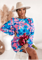Kwiecista Dress Blossom Bay in blue