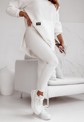 Ribbed leggings Siempre ecru