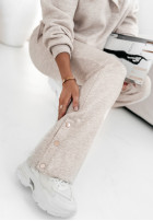 Tracksuit set Fit Me Well in beige Melange