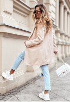 Płaszcz z guzikami Her Way beżowy