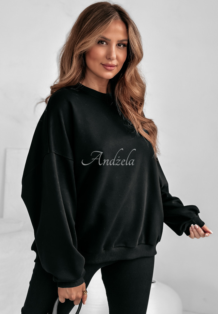 Bluza oversize Active Play czarna