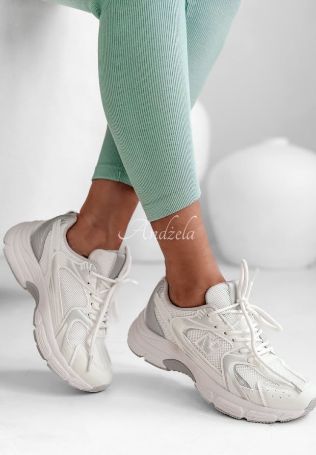 Sneakersy Women's Way białe