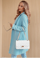 Coat z imitacji kożucha Lakeside Dream in baby blue