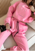 Komplet dresowy Queen różowy