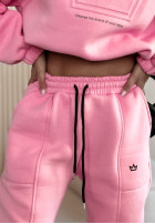 Komplet dresowy Queen różowy