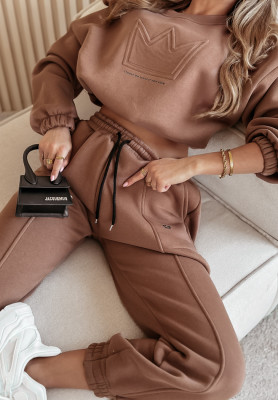 Queen chocolate tracksuit set