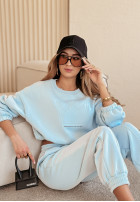 Komplet dresowy Queen błękitny