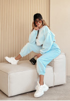 Komplet dresowy Queen błękitny