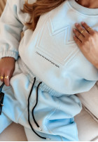 Komplet dresowy Queen błękitny