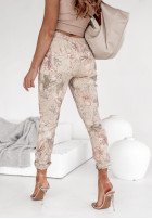 Kwieciste spodnie Meadow Melody beżowe