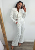 Krótka marynarka La MIlla Who Loves Me ecru