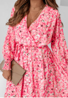 Kwiecista sukienka Blossom Breeze różowa