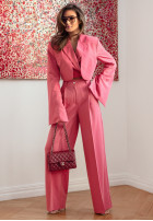 Krótka marynarka La Milla Avenue różowa