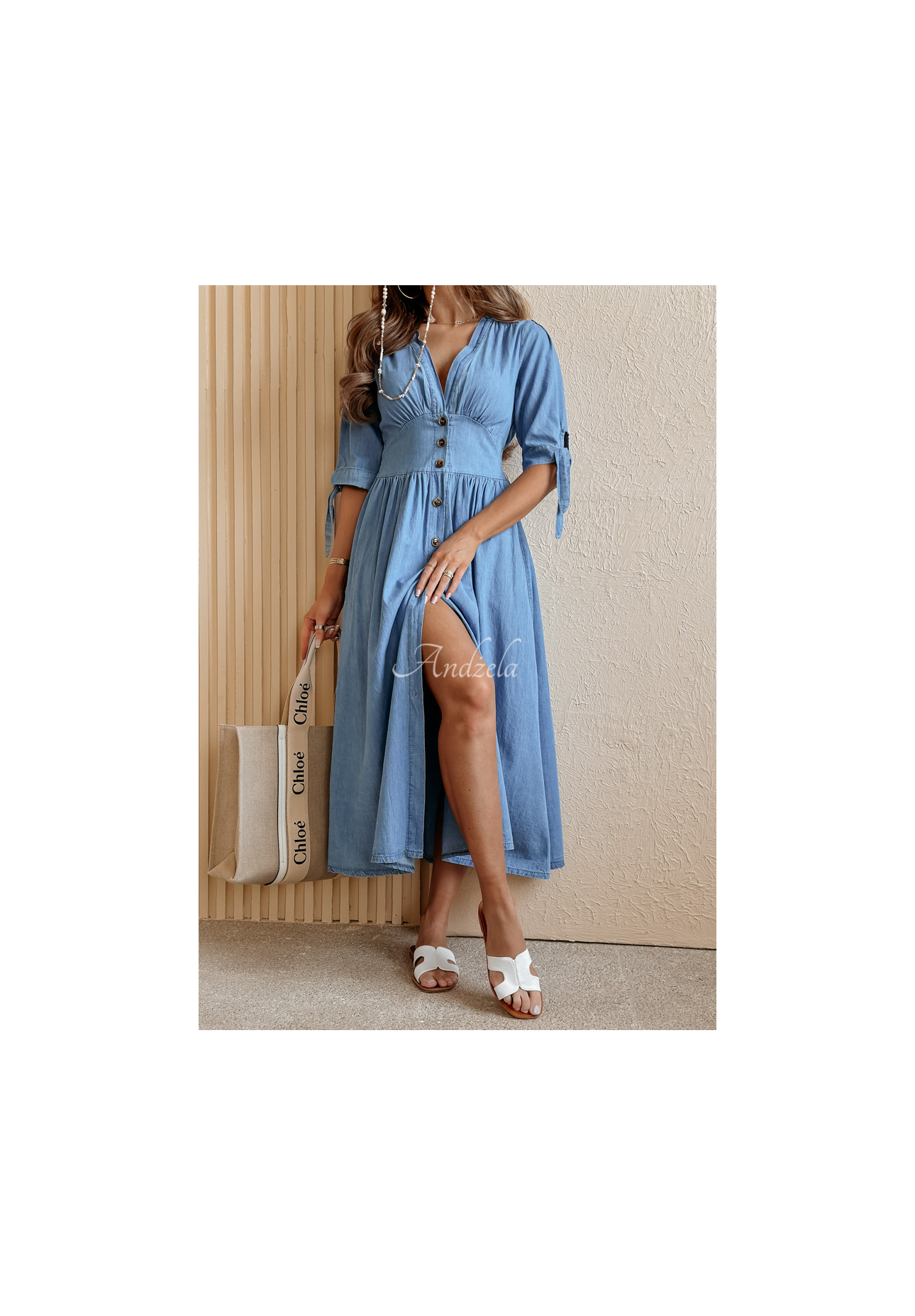 Pretty Soul blue denim dress
