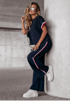 Komplet dresowy Sporty Vibes grafitowy