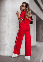 Komplet dresowy Sporty Vibes czerwony