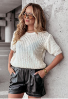 Krótki Jumper Romney in ecru