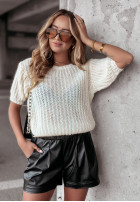 Krótki Jumper Romney in ecru