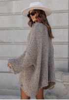 Sweter oversize Cocomore Dreamy Escape beżowy