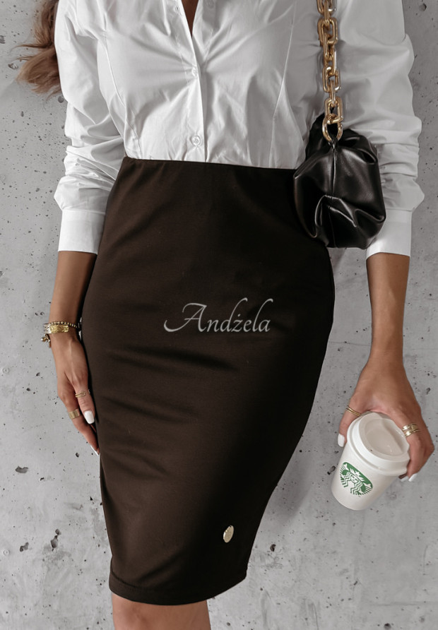 Dove chocolate pencil skirt