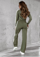 Komplet dresowy Fit And Fierce khaki