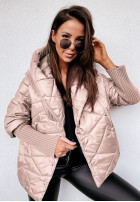 Jacket oversize z kapturem Sancha in beige