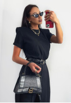 La Milla Hear Me Out czarny T-shirt