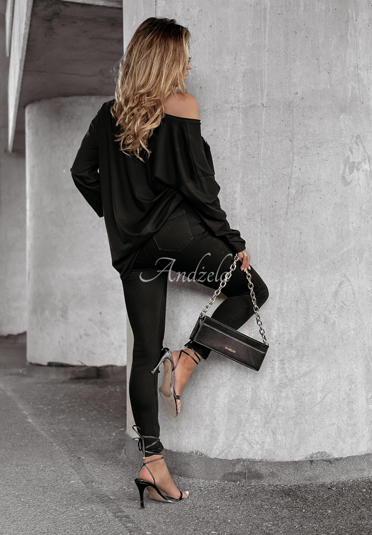 Long Printed Blouse Makes An Effort black