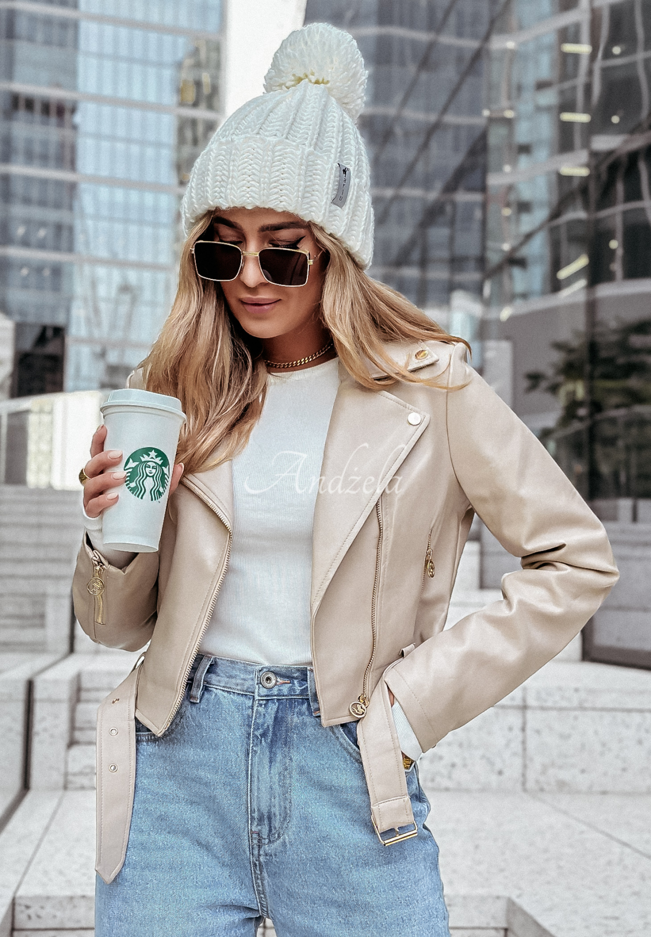 Never Wanna Leave Beige Leather Ramones.