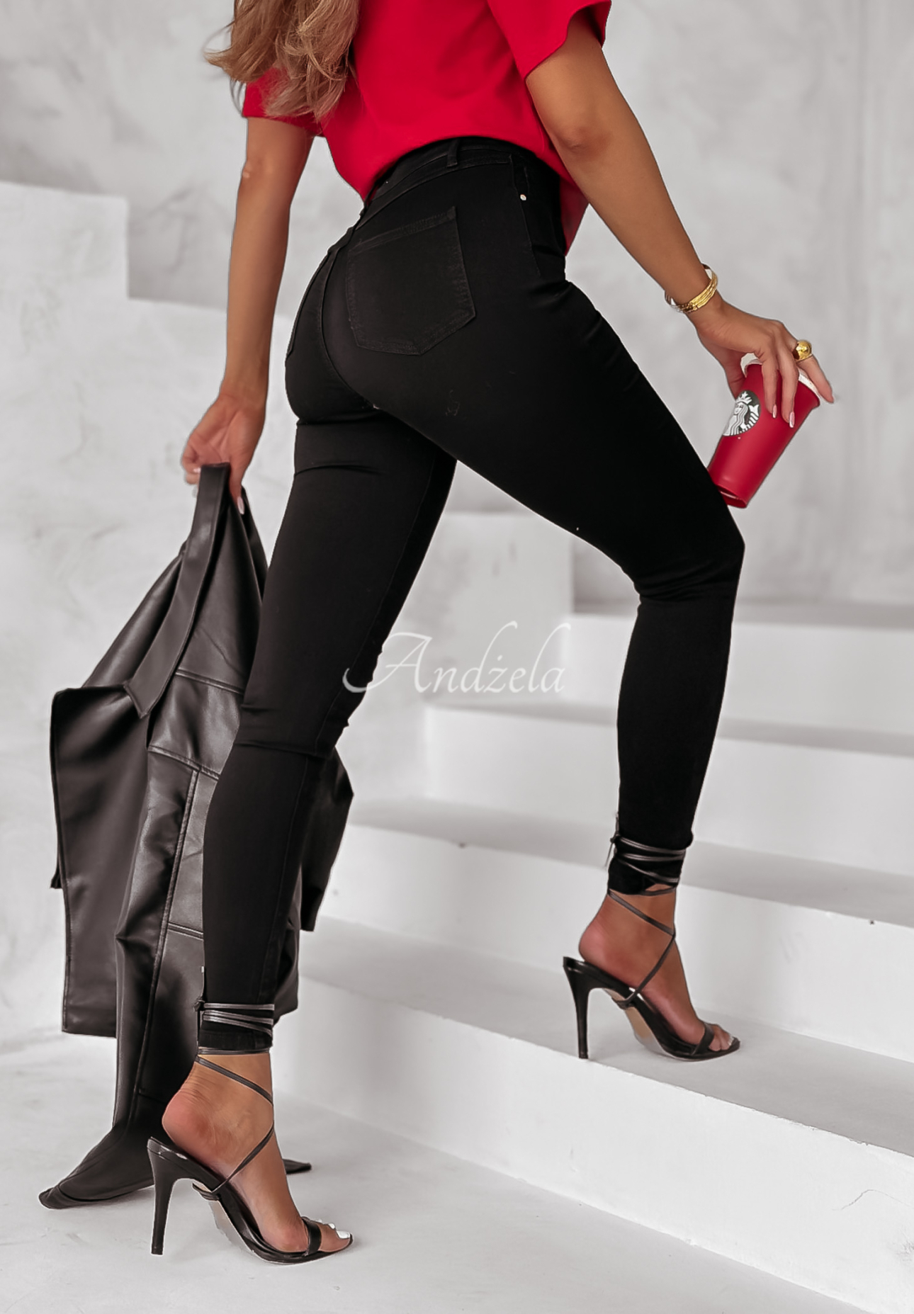 Kendriss skinny jean pants black