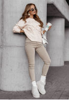 Spodnie Jeans Kasarra Beige