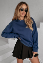 Bluza oversize Be Better niebieska