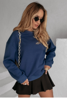 Bluza oversize Be Better niebieska