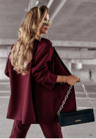 Marynarka oversize First Class burgundowa