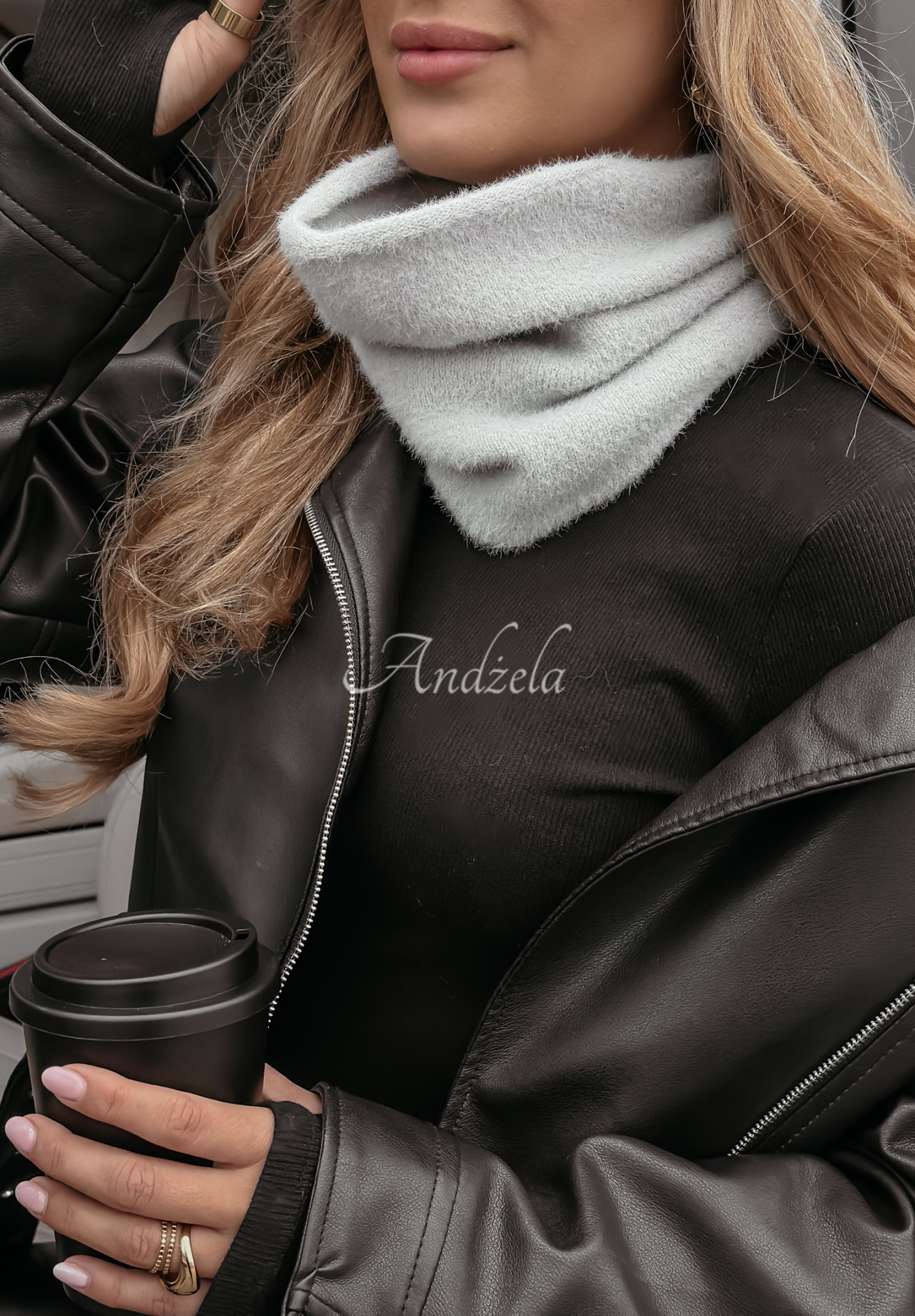 Doria alpaca grey chimney