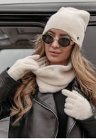 Neck warmer alpaka Doria in beige