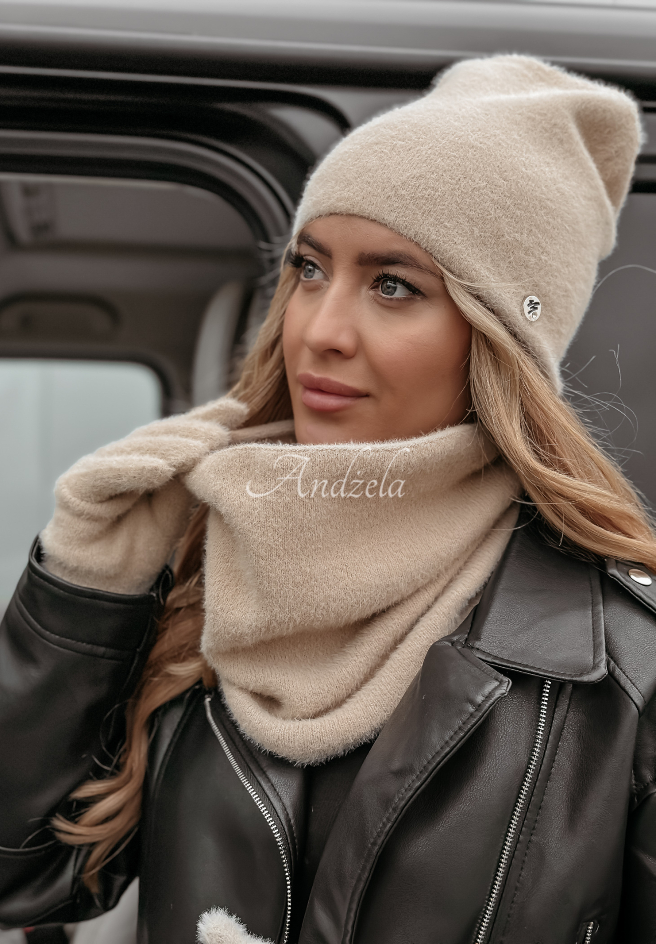 Doria alpaca chimney beige