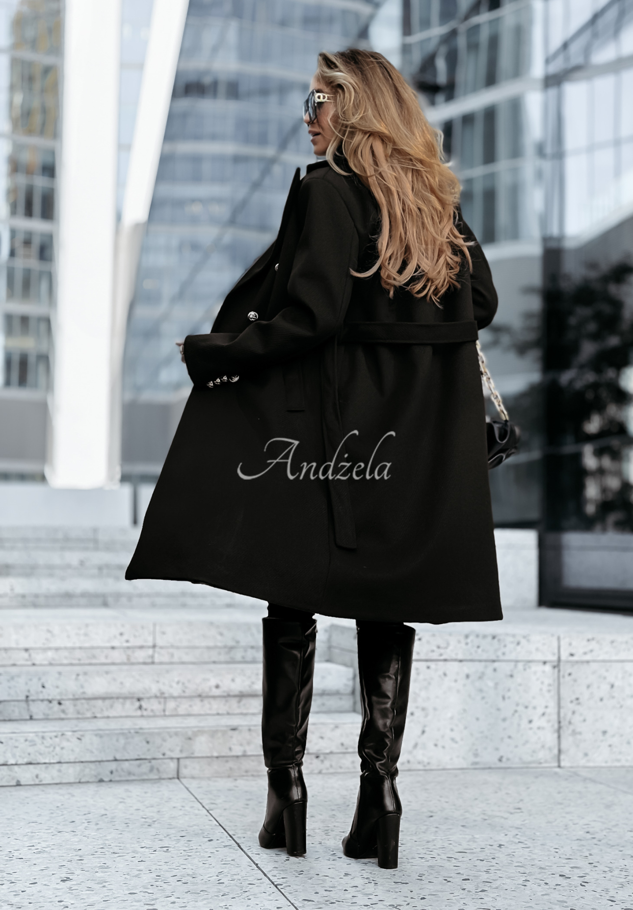 Long coat To Do It black