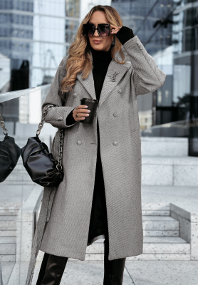 Long coat To Do It grey