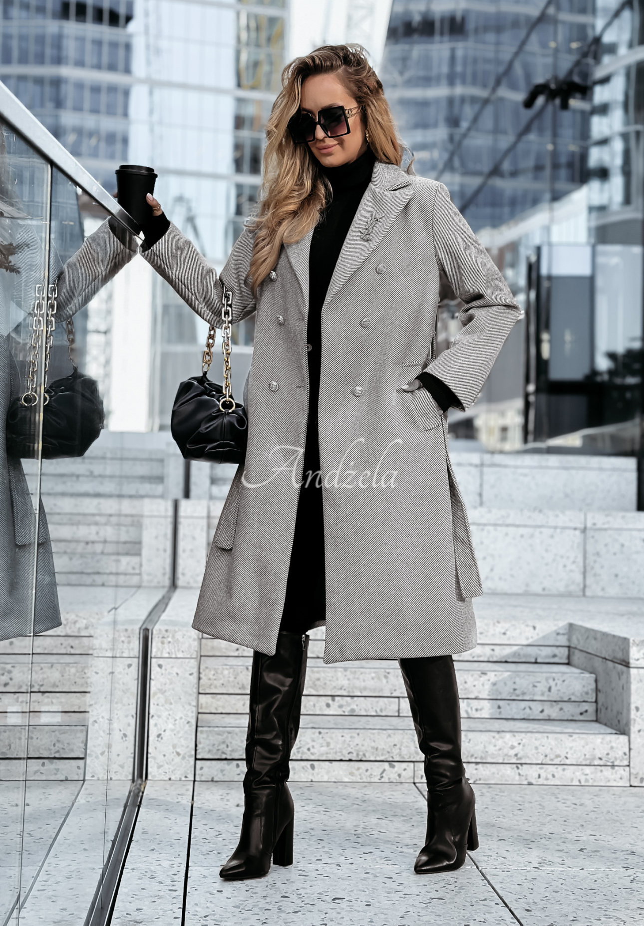 Long coat To Do It grey