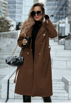 Long coat To Do It chocolate