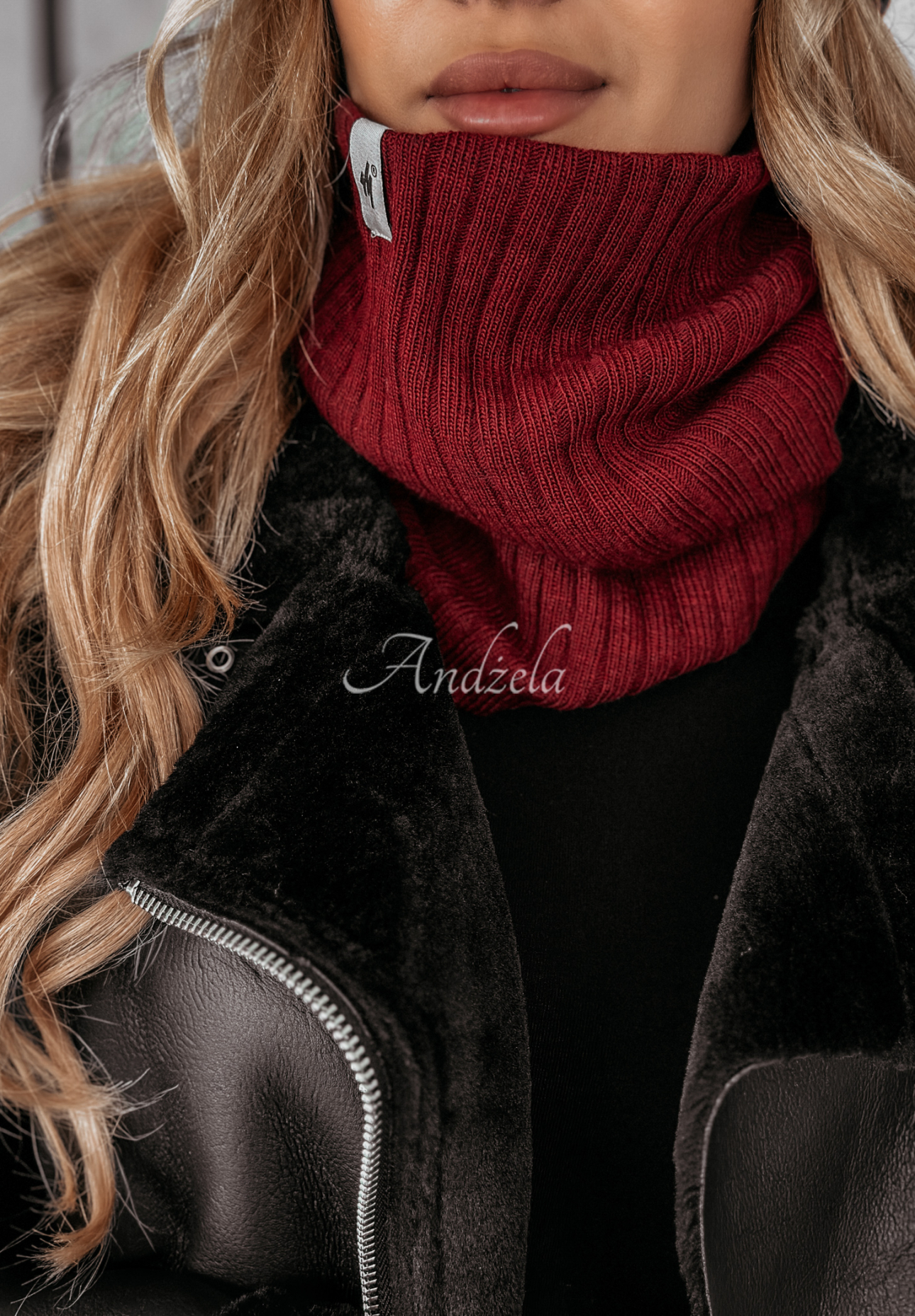 Striped chimney Line burgundy