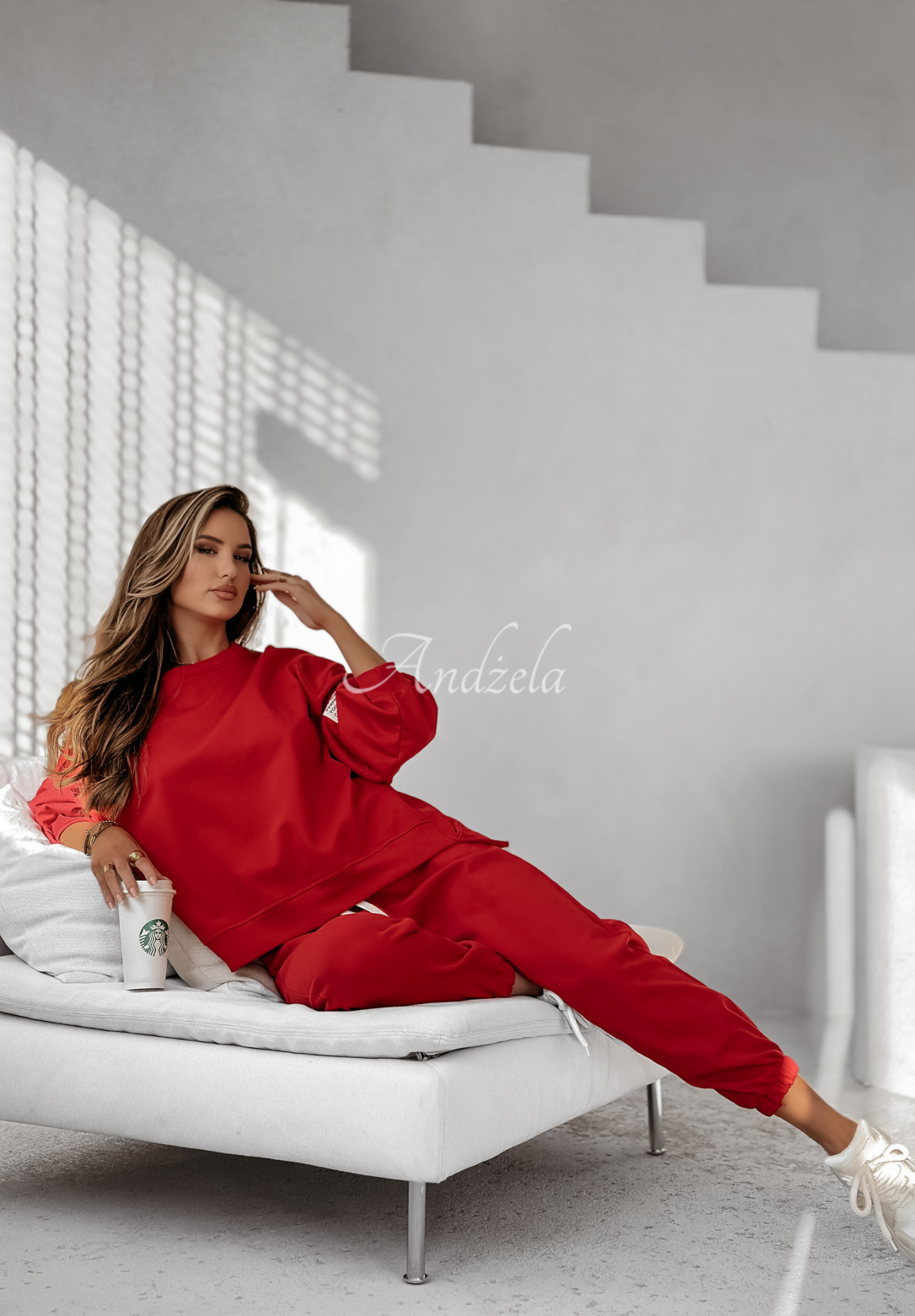 Life Is Not Perfect red tracksuit set
