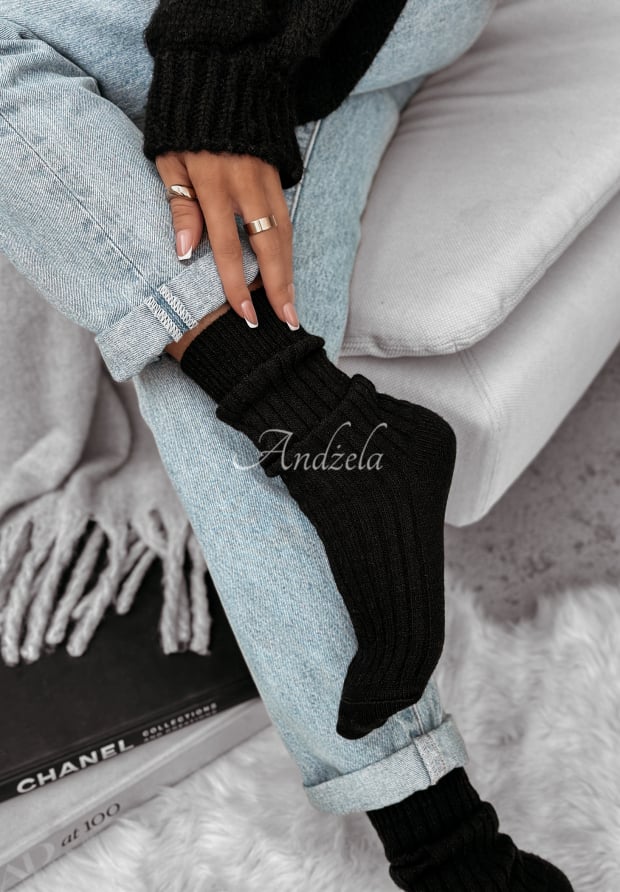 Wooly socks Wooly black