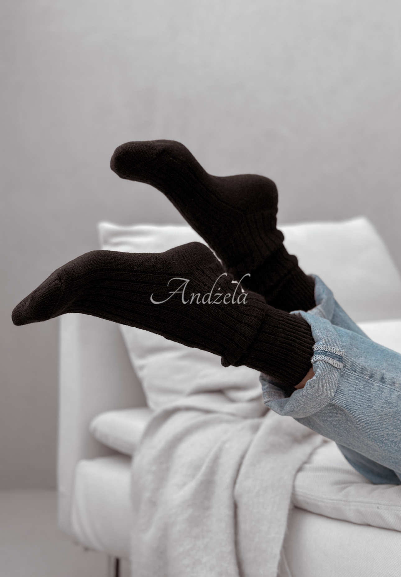 Wooly socks Wooly black