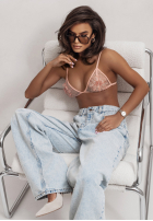 Spodnie jeansowe wide leg La Milla Always Myself jasnoniebieskie