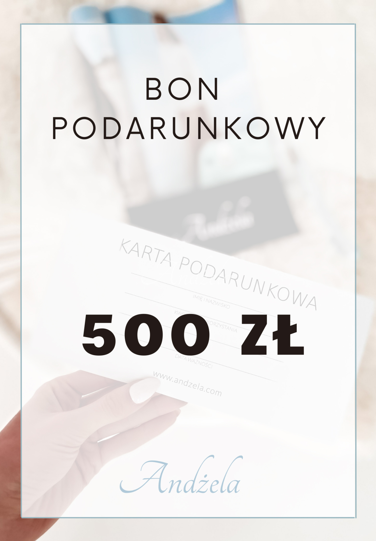 Bon podarunkowy 500