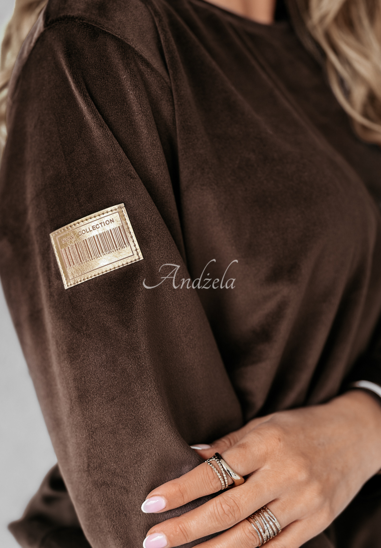 Velour set Now You Know chocolate